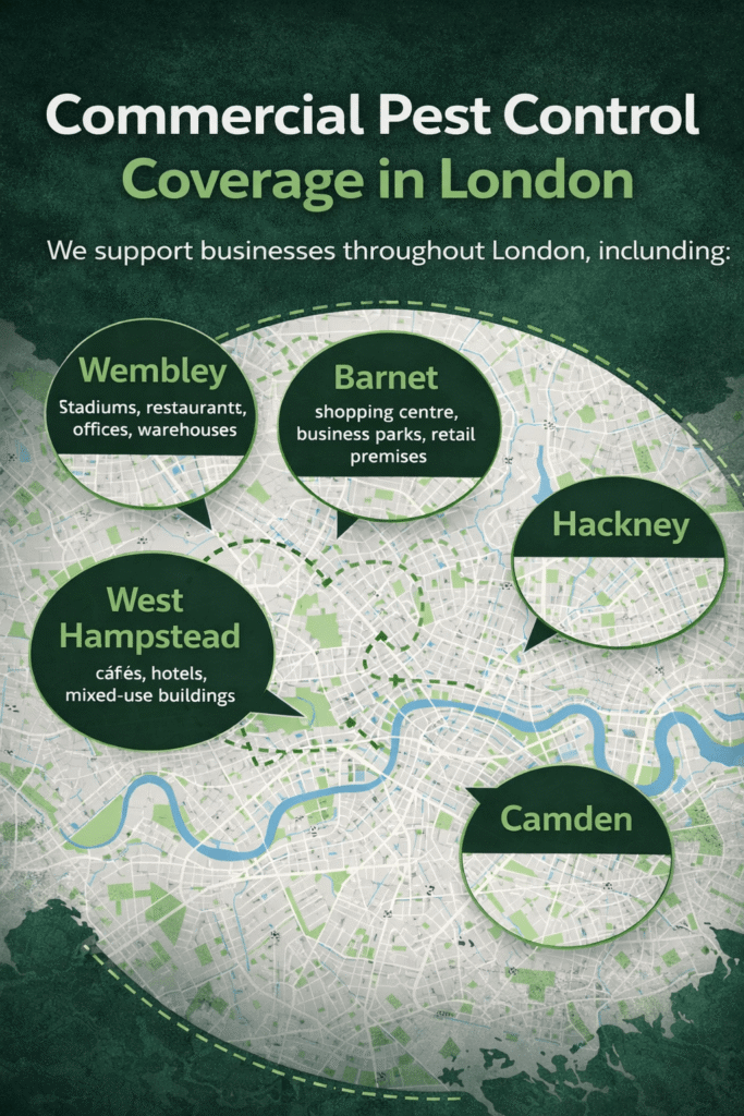 commercial Pest control covrage